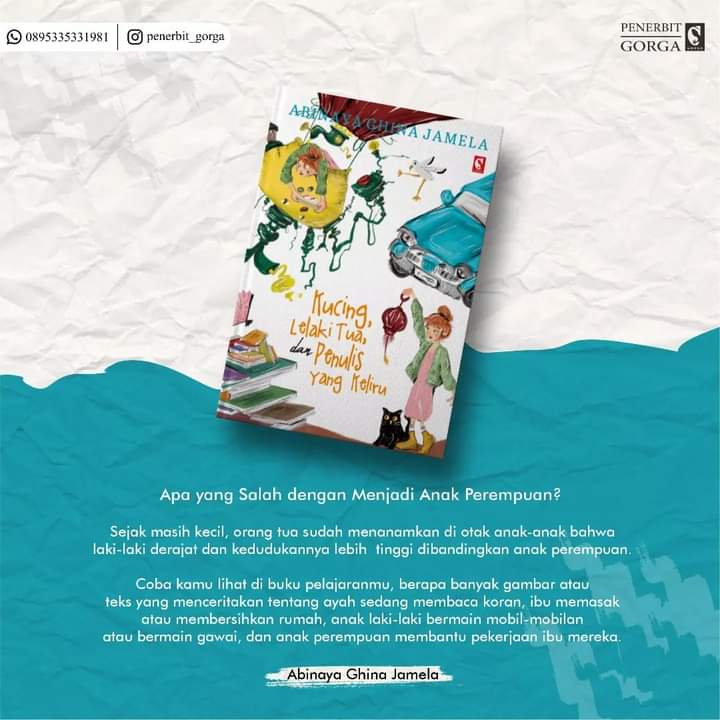 Sadarkah kamu, ternyata doktrin patriarki (laki-laki dianggap lebih unggul dibanding anak perempuan) sudah ditanamkan sejak kita masih usia anak-anak😱
•
•
"Meski terlihat sepele tapi tertanam di otakmu hingga dewasa. Dan apakah kamu tahu betapa berbahayanya itu?"