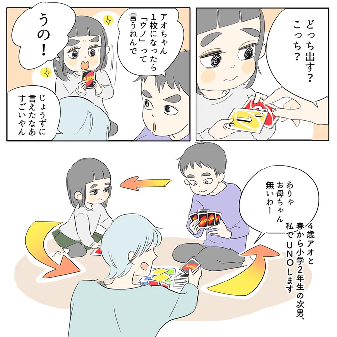 本来のUNOができる日はまだ遠い

※うちルールです～🃏 