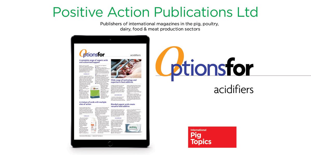 agriinsight's tweet photo. Take a look at the latest #OptionsFor entries from International Pig Topics 37.2.
The #OptionsFor looks at #Acidifiers. ⤵️
https://t.co/QHQQMSzXSq https://t.co/ecrY5zCqzj