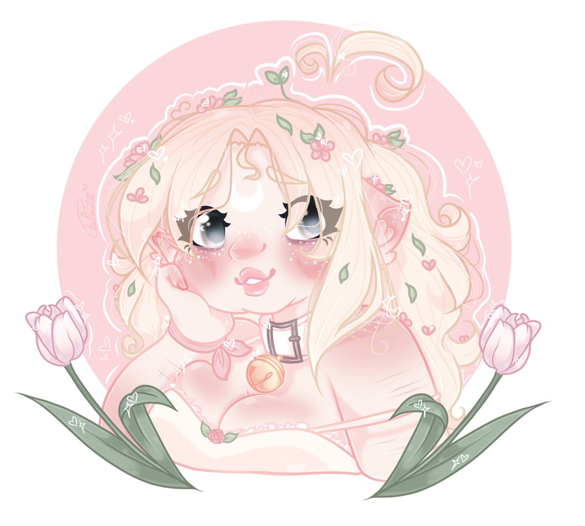 Chilnye_'s tweet photo. 🌷🌸Tulip and flowers🌸🌷
Sunny days show the tip of their nose and the tulips are sumptuous.
It makes my anxiety happy o^o💕
#spring #tulip #pinkart #peachie #digitalart https://t.co/mfdq93dEyj