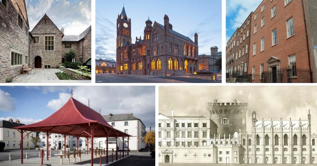 4 weeks left until the submission deadline for the 2022 Architectural Conservation Projects & Original Drawing Awards (29 April @ Noon). Thanks to @johnpaulconst for sponsoring the 2022 awards & beyond! Learn more & apply on our website: igs.ie/education/awar…