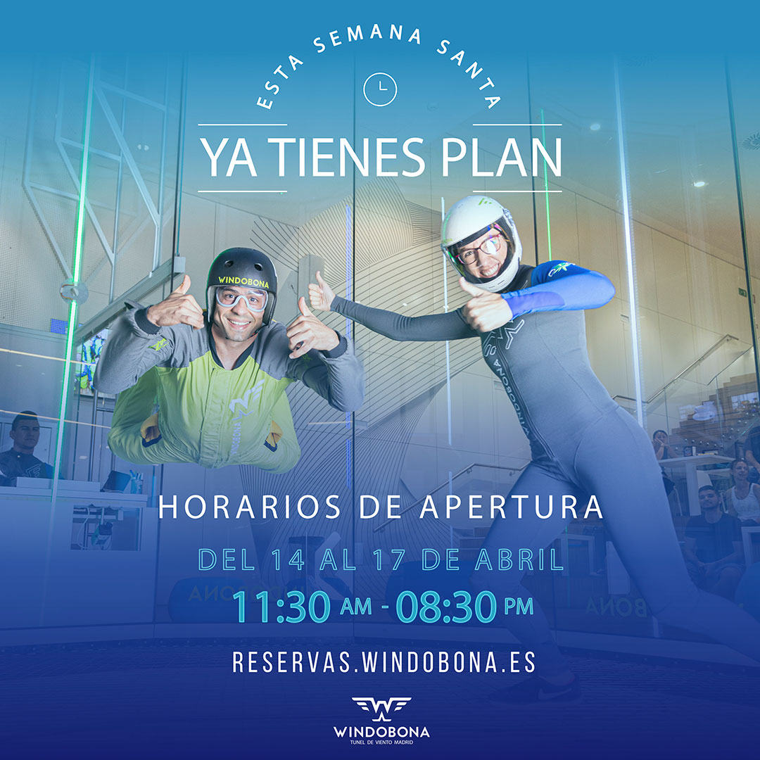 Elysaez's tweet photo. ¡Feliz viernes volador! ¿Todavía no tienes planes para #semanasanta? Deja de estrujarte los sesos 😎. Jueves y viernes santo ampliamos nuestros horarios de apertura. Reserva el pack de vuelo que mejor se adapta a ti. Date prisa que las plazas vuelan https://t.co/O9NQWQld3b #volar https://t.co/1qVASBfmwr