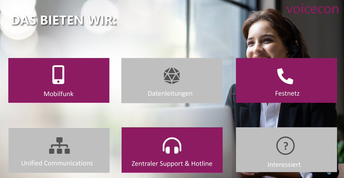 VoiceconG's tweet photo. Unsere Leistungen - Business #Kommunikation für #Unternehmen https://t.co/tjiKPAuuVs