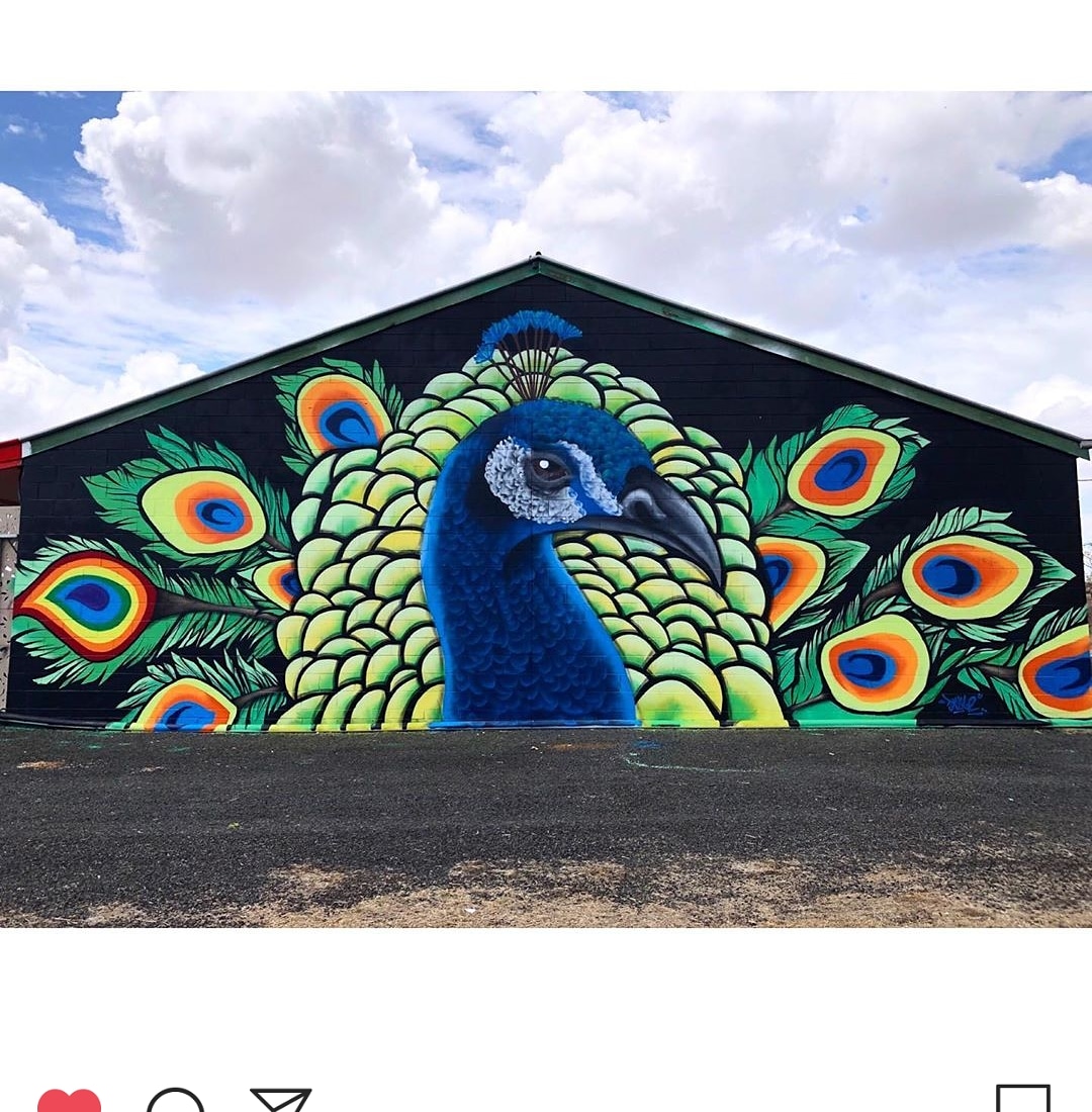 Drule_art's tweet photo. @NFTMillionaire Old mural I did few years ago https://t.co/jyiJZ942Uf