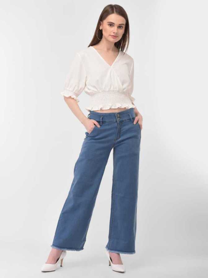 TrendsetterDEL's tweet photo. One of the best #womenjeans manufacturers in Delhi. Specially crafted for women of all shapes and sizes. Best high waisted &amp; flared bottom fit denims for women in India.

Browse https://t.co/o19w6yKDC1
Email - trendsetterindiadelhi@gmail.com
#wholesale #manufacturers #supplier https://t.co/B4ZaoZ9E4s