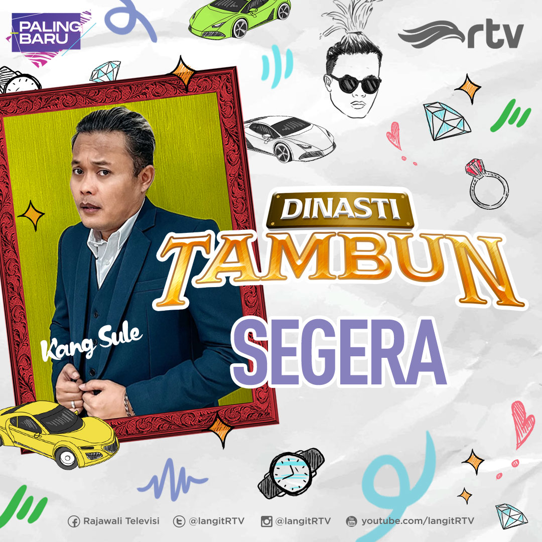 langitRTV's tweet photo. Ada yang PALING BARU nih... ππ
Kang Sule hadir di DINASTI TAMBUN
Nantikan SEGERA di RTV Makin Cakep π
#RTVDigital #ProgramBaruRTV #DinastiTambun #DinastiTambunRTV #SuleDiRTV #AdaSuleDiRTV https://t.co/G4vXbKgex0