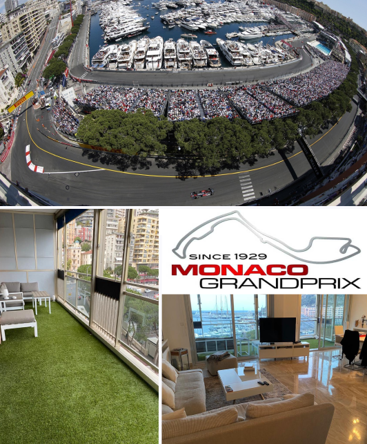 PremiumMonaco's tweet photo. Premium #MonacoGP Offer: 
- Terrace with unrivaled view, food &amp; drinks inc, : 4,000 EUR pp for the 3 days
- Helicopter charter possible extra 
- Hotel &amp; restaurant booking on demand
Book your GP with us now.
#PAMCOffer #GrandPrixdeMonaco https://t.co/9uxTVjOuqa