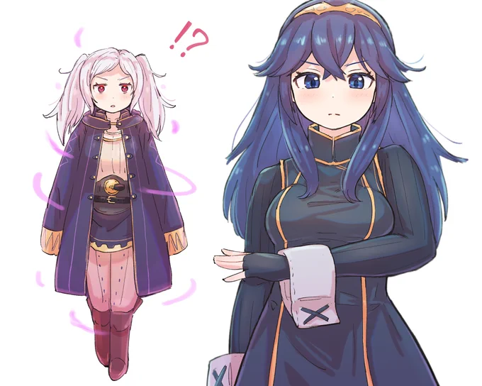 ルキナ &amp; ルフレ / Lucina &amp; Robin  #FireEmblem 