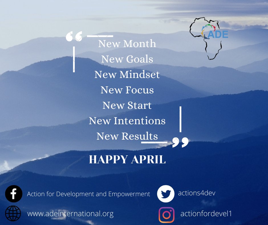 actions4dev's tweet photo. Happy New Month!
#TeamADE https://t.co/l1zxc4LIb4