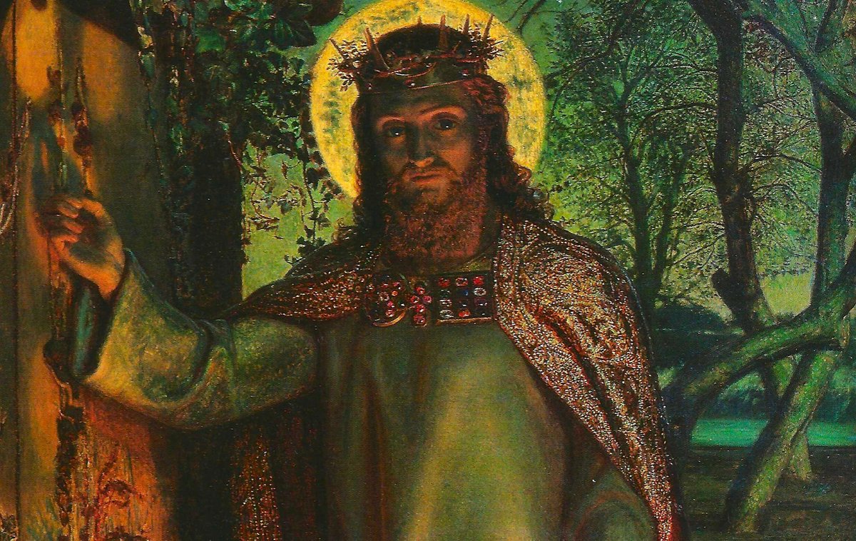 stefanansinger's tweet photo. God klopt op de deur van ons hart om Zijn Koninkrijk daar te vestigen maar vindt vaak een gesloten deur. William Holmun Hunt (Licht van de wereld) schilderde dit fenomeen in Keble College Oxford. Luister naar onze podcast over Uw Rijk kome! #Onzevader https://t.co/vpQeBZJLsT https://t.co/98h8BwSPTH