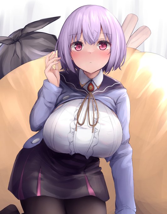 アズレンコラボのアカネちゃん再掲 