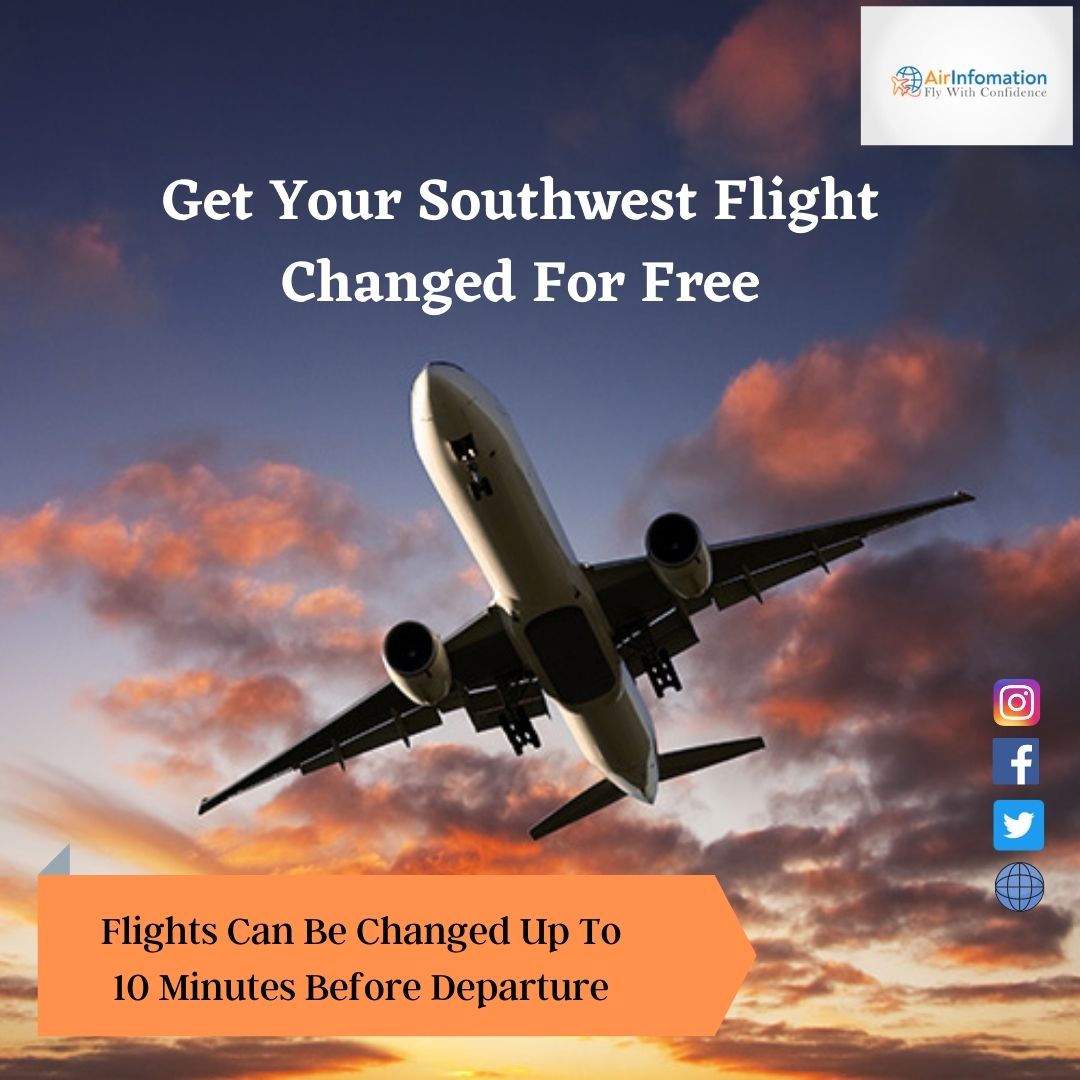 airinformations's tweet photo. Southwest allows its customers to change their flight without any charges up to 10 minutes prior to the scheduled departure. The change policy can vary slightly depending on the fare type. Read more:
https://t.co/hqtQIO1KnL
#southwest #southwestairlines #southwestflightgiveaway https://t.co/5SV5MWcxgi