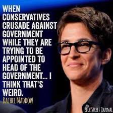 Happy Birthday to Rachel Maddow born on this date in 1973. 