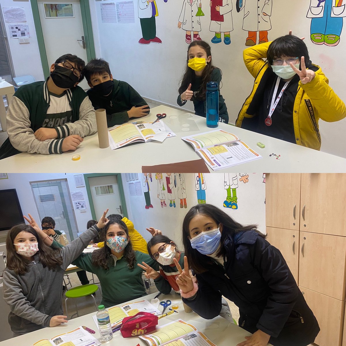 5. Sınıf öğrencilerimizle, Fen Bilimleri dersinde öğrendiğimiz ışık konusunu Bilimin Doğası dersinde eğlenceli hale getirerek kendi kaleydoskoplarımızı yaptık 🔅💡🎇 <a href="/kursatkayalak/">Kürşat Sadık KAYALAK</a> @ArifeKaraman6 <a href="/DogaUskudar/">DOĞA KOLEJİ ÜSKÜDAR KAMPÜSÜ</a> <a href="/mftufekci/">Mehmet Fatih Tüfekçi</a>