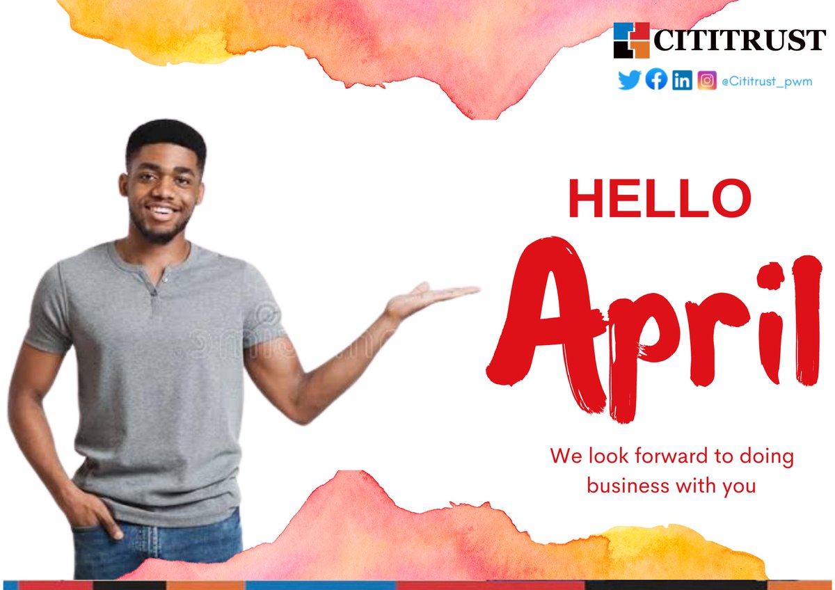 Cititrust_pwm's tweet photo. Welcome to April, we look forward to doing business with you. We are Cititrust Holdings Plc. https://t.co/iwW6LZPH0v