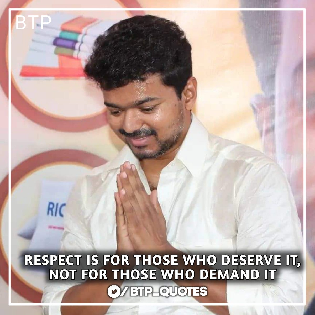 BTP_Quotes's tweet photo. 🔥Respect Policy!♥️💯

𝑭𝒐𝒍𝒍𝒐𝒘 @BTP_Quotes

@ramk8060 | @m_gajan | @allyVJfan | @BTP_Offl

#Master #Beast @actorvijay https://t.co/XP2iYUm1dL