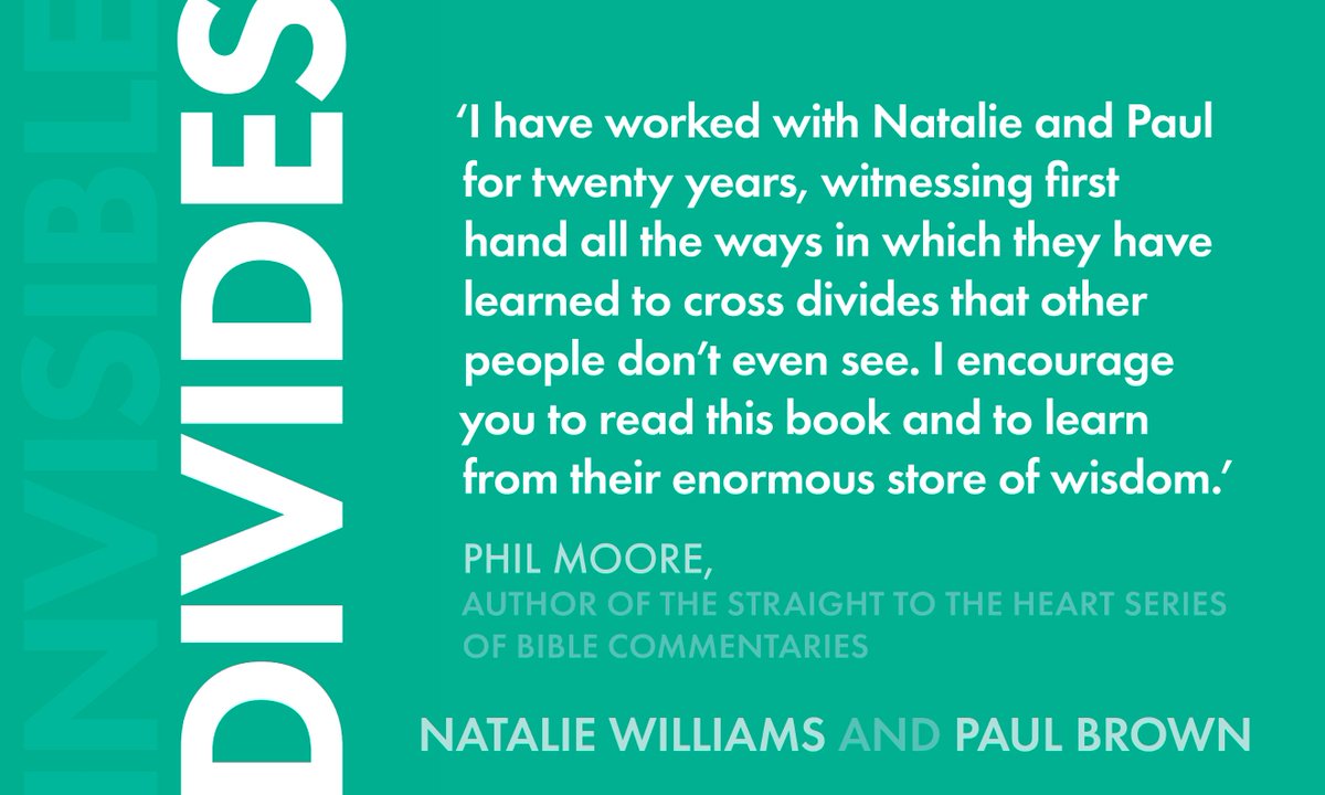 SPCKPublishing's tweet photo. 'I encourage you to read this book and to learn from their enormous store of wisdom' -- @PhilMooreLondon

Invisible Divides: Class, culture &amp; barriers to belonging in the Church by @natwillnatter &amp; @BermondseyPaul is available for pre-order now ➡ https://t.co/2iIiqra7pB https://t.co/eisNVKltBC