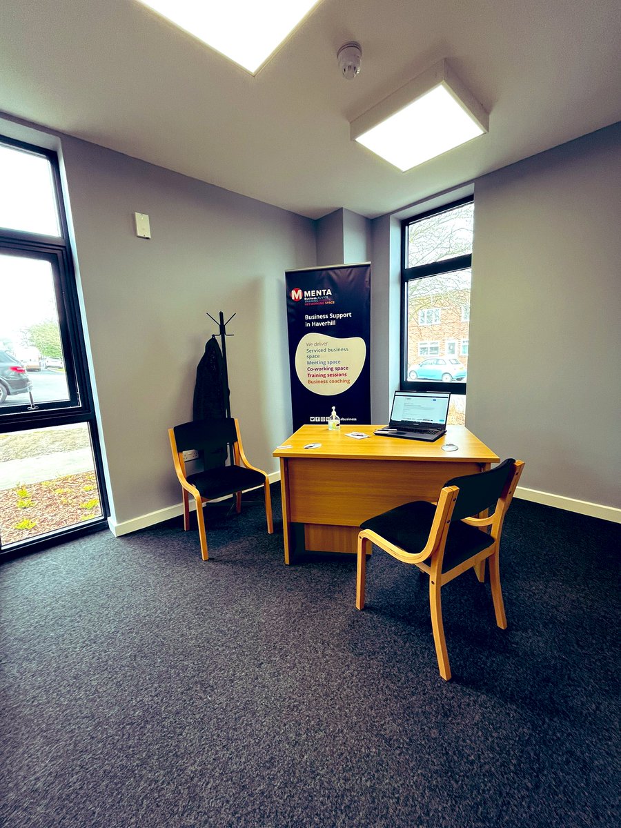 MENTABusiness's tweet photo. New availability for serviced business units with @MentaHaverhill 24/7 access and easy terms for tenants. Email: haverhill@menta.org.uk 
Join the growing micro business community and enjoy the benefits of serviced business space. https://t.co/faDnokNZKP