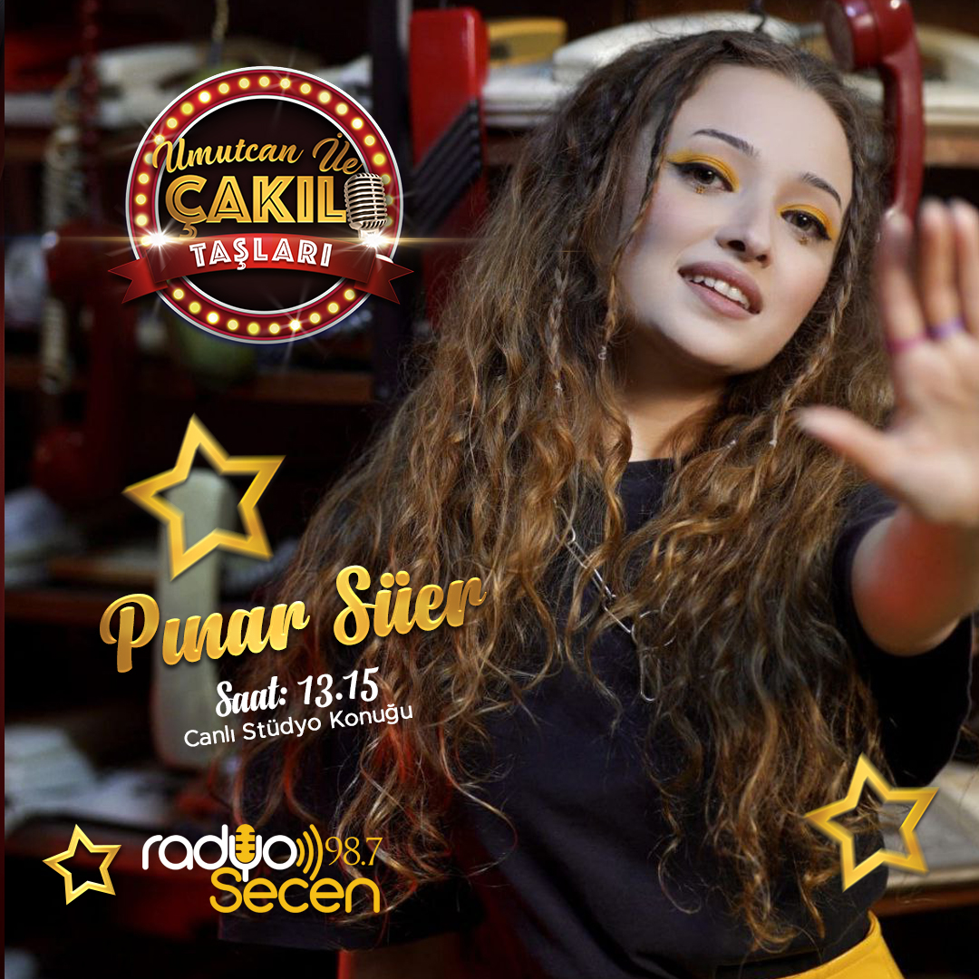 📍"Umutcan ile Çakıl Taşları" Canlı telefon bağlantısında konukları
Pınar Süer - 13.15

Müzik dolu sohbetleri kaçırmayın 😊

📆 02 Nisan Cumartesi
🎧 12.00-14.30
☎️ 0530 151 20 69
radyosecen.com