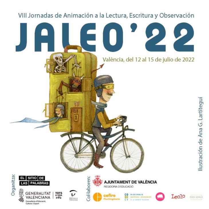 📢 Ja està disponible l'enllaç d'inscripció a les 'VII Jornades d'animació a la lectura, escriptura i observació: JALEO'22'.

📅 Del 12 al 15 de juliol a <a href="/GVABValenciana/">GVA Bib Valenciana</a> 

🔗 Més info i incripcions a: cefire.edu.gva.es/sfp/index.php?…

<a href="/GVAeducacio/">GVA Educació</a> <a href="/GVA_Cefire/">Formació, Innovació i Recursos per al Professorat</a>