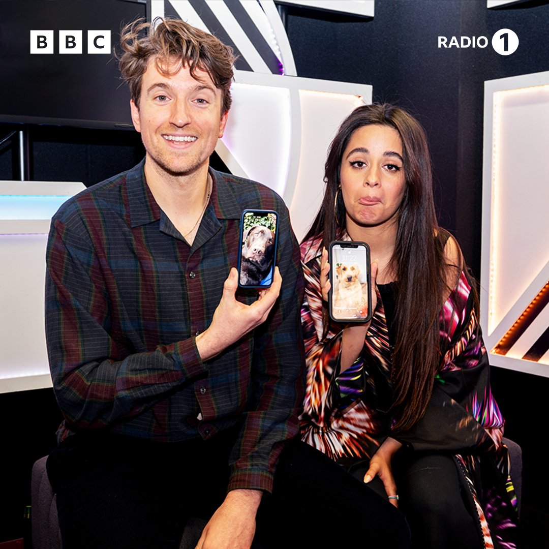 BBCR1's tweet photo. Ok so there's a very top secret, exclusive, sneak peek of @Camila_Cabello and @gregjames chatting about their dogs on the @BBCSounds app

Contains other things too, but mainly dog chat. https://t.co/YysVPNr2c4