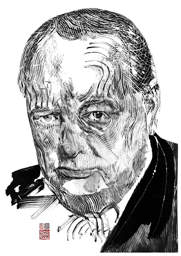 DjangoNft's tweet photo. Winston Churchill by Daography aka DjangoNFT. Indian Ink and comb. ©Daography - 2022
Available on Opensea.
#winstonchurchill #combart #daography @Sir_W_ChurchilI @Sir__Churchill @TateGallery @NPGLondon https://t.co/ghgOiFHAbq
