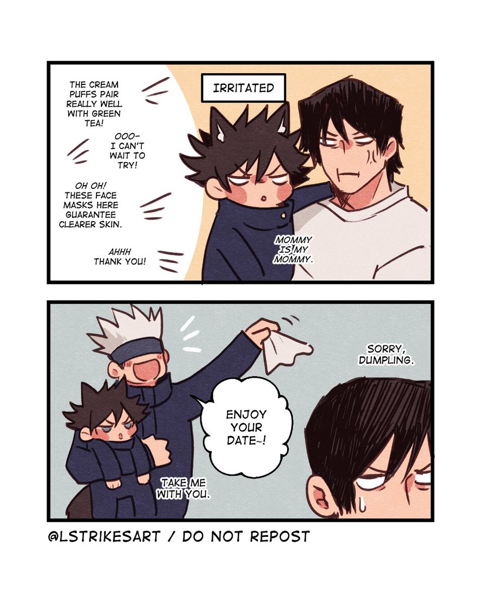 #jjk Tiger Cub AU: Babysitter Gojo at your service ❤️ 