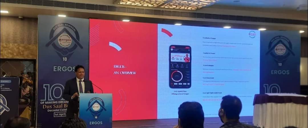 Our Business Head- Ashutosh Sinha and Regional Manager (Farmer Relations)- Ejaz Ahmed, addressing the media persons on the launch of GrainBank Loyalty Card for Farmers across Bihar, Karnataka and Maharashtra. 

#GrainBankLoyaltyCard #ErgosTurns10