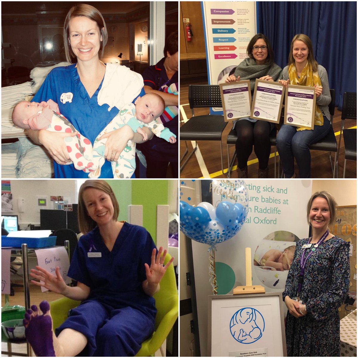 GillianDenton's tweet photo. Twenty years ago today I joined the NHS and worked my first shift as a Nursery Nurse on the neonatal unit at @OUHospitals! Such a privilege to be trusted to care for somebody else’s precious baby. So many amazing families and so many friends made ❤️ @amitguptabliss https://t.co/4sCkgQLFHc