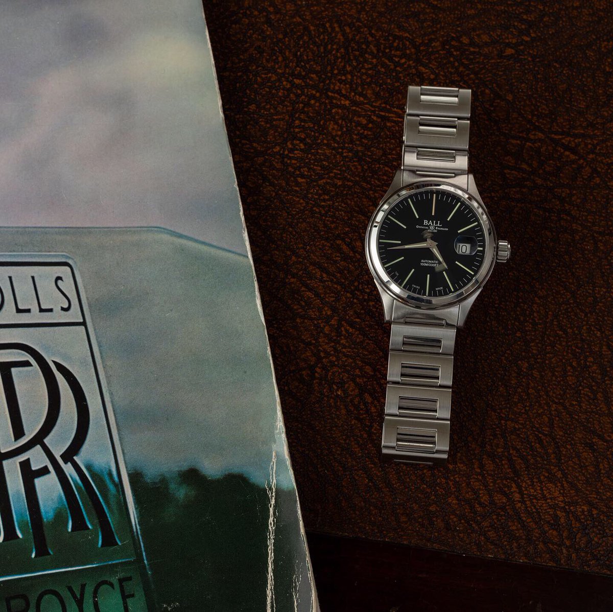 BobbyMcCombie's tweet image. Thought I’d share a little bit of my product photography. Here’s a lovely shot of a @BALLWatchCo. 

#photography #ednapphoto #watches