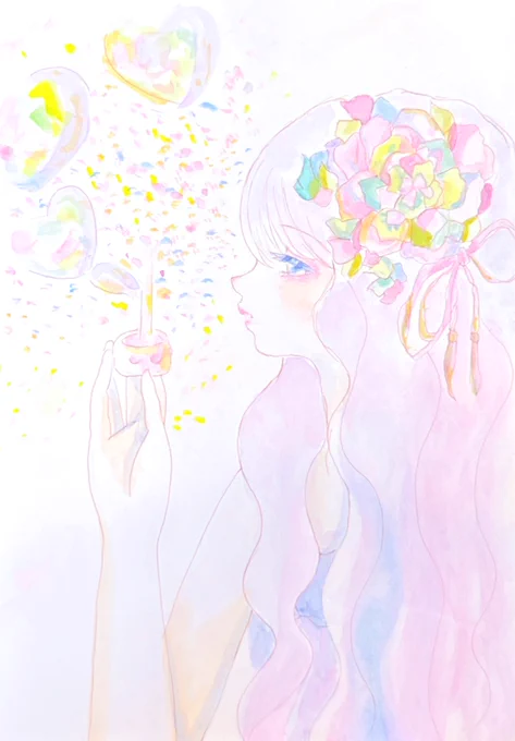 清き川に清き水は流れる。
心が美しい人と付き合いたければ、まず自分の心を磨くこと。
-Miwa Akihiro-
#イラスト #水彩画 #アナログイラスト #art #illustration #Watercolor 