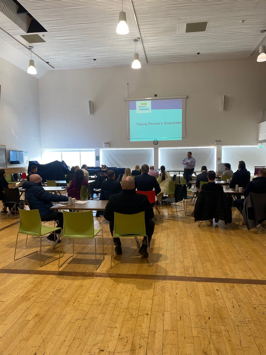 Fantastic morning at our sub- contractor of the quarter forum today kindly held at <a href="/Glasgow_Clyde/">Glasgow Clyde College</a>. 

Today we had speakers from young persons Guarantee, <a href="/DWP/">DWP</a> and curriculum manager at <a href="/clyde_college/">ClydeCollegeConstruction</a> 

The sub contractors also heard from the communities team at <a href="/morrisonbuilds/">Morrison Construction</a>