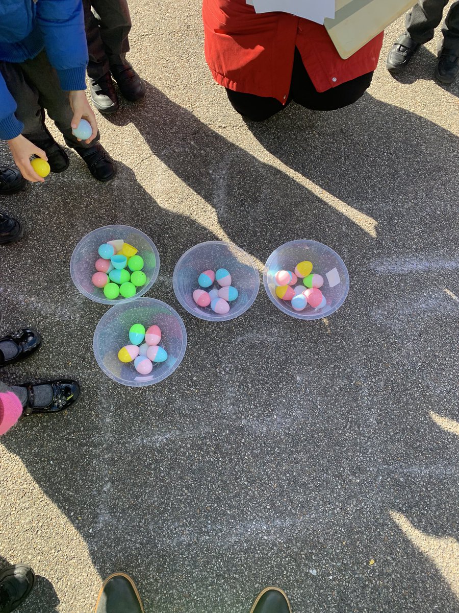 I knew my yellow coat would come in handy one day! Dressed up as a chicken and joined Reception on their Easter Egg hunt! #whereisthechocolatemrspower