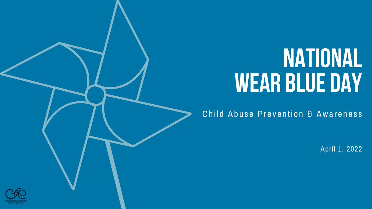 cacfingerlakes's tweet photo. Are you wearing your blue?
Show us your selfies!
#wearblueday #blueforkids #keepkidssafe #cacfl #ChildAbusePreventionMonth https://t.co/PgHH7T4Xia