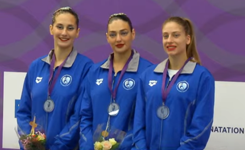 HellenicOlympic's tweet photo. Δεύτερη Θέση🥈στο Τεχνικό Ντουέτο για τις αθλήτριες της Καλλιτεχνικής Κολύμβησης Ελένη Φραγκάκη, Κρυσταλλένια Γιαλαμά, και την αναπληρωματική Ιφιγένεια Κρομμυδάκη στο Fina Artistic Swimming World Series Open de France 💯🔥🤟
#artisticswimming #hellenicswimmingfederation
#fina https://t.co/7pXZDy5HgY