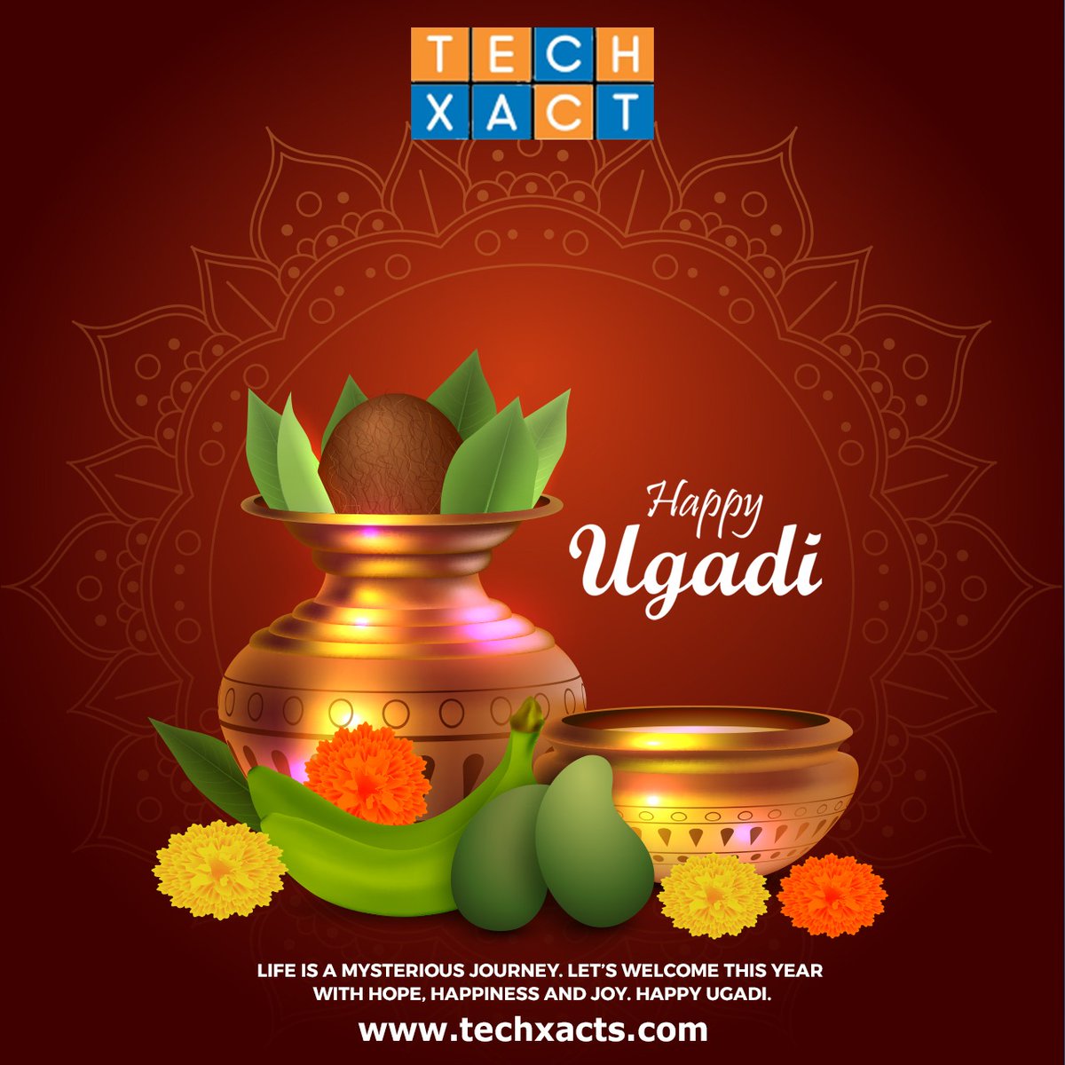 #Techxact  Wishing you a very Happy Ugadi.

#microsoftpartner #happyugadi #ugadi #festivalvibes #ugadi2022 #traditionallove  #ugadisubhakankshalu