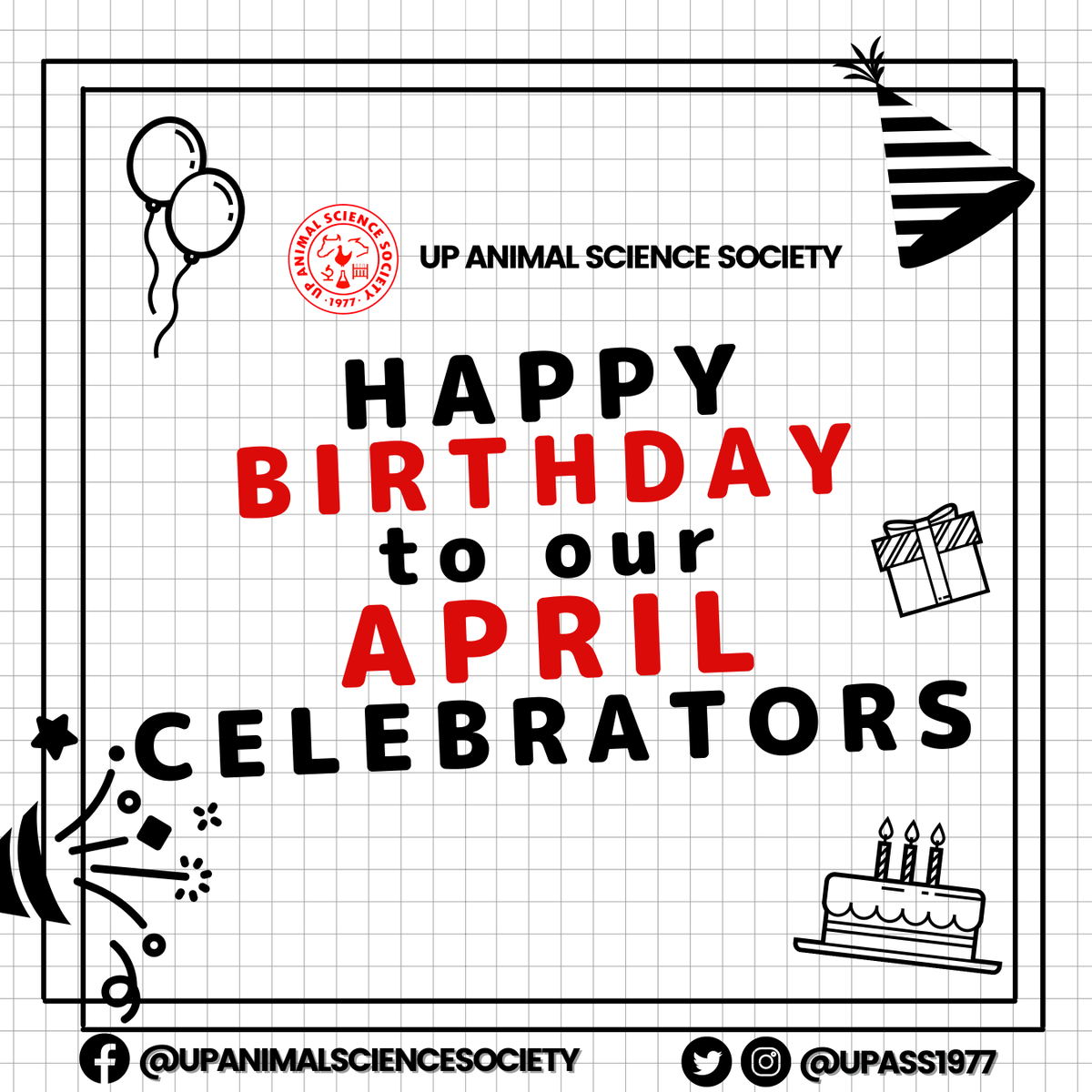 UPASS1977's tweet photo. We hope you get to spend your birthday your way, whether it's with a small, quiet gathering or a large, noisy party! May blessings continue to come your way as you reach towards greater heights.

Shot! 🥂 

#UPASS
#MalakASS
#MatigASS
#Dabest
#ASScendingToGreaterHeights https://t.co/xVpMh8ADgu