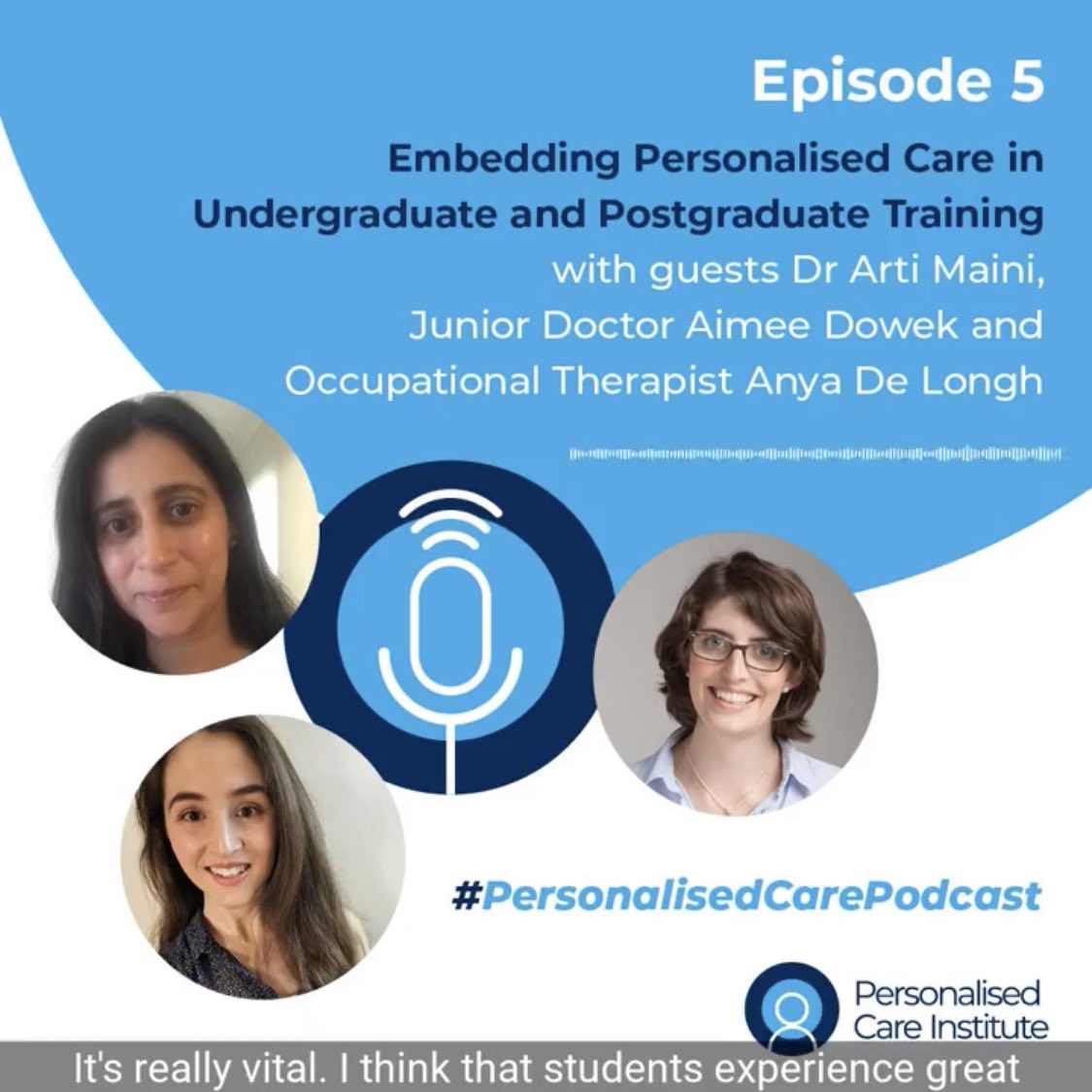 NHS Social Prescribing Student Champion Scheme (@sp_champscheme) on Twitter photo 📢 Podcast fans❗️
Check out the newest #PersonalisedCarePodcast episode:
Embedding Personalised Care in Undergraduate and Postgraduate Training
Our #AHP Lead, @anyadei, and Events Lead, <a href="/AimeeDowek/">Aimee Dowek</a>, join <a href="/dr_arti/">Dr.Arti Tripathi</a> as guests on <a href="/Pers_Care_Inst/">Personalised Care Institute</a> podcast.
🎙 ow.ly/Twbc50IqkEs 📢 Podcast fans❗️
Check out the newest #PersonalisedCarePodcast episode:
Embedding Personalised Care in Undergraduate and Postgraduate Training
Our #AHP Lead, @anyadei, and Events Lead, <a href="/AimeeDowek/">Aimee Dowek</a>, join <a href="/dr_arti/">Dr.Arti Tripathi</a> as guests on <a href="/Pers_Care_Inst/">Personalised Care Institute</a> podcast.
🎙 ow.ly/Twbc50IqkEs