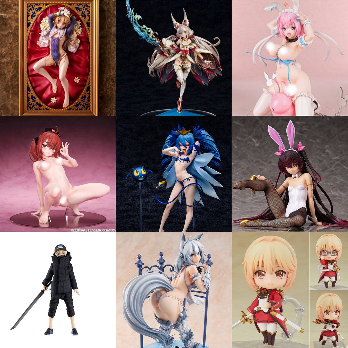 5Gle555's tweet photo. 今年予約したフィギュア一覧。
備忘録作っとかないと忘れちゃう https://t.co/r0GuH33kxK