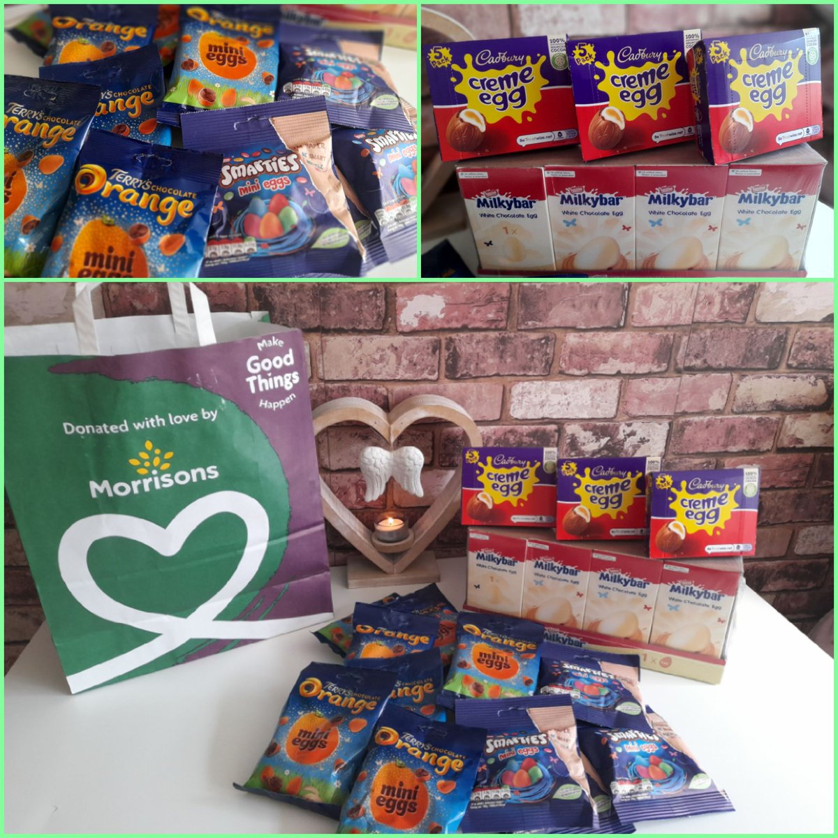Thank you so much to Rachael, Community Champion at Morrisons Piccadilly Gardens for the amazing donations for our community ity projects this Easter. #Donations #Thankyou <a href="/MorrisonsMCR/">Morrisonspiccadilly</a>
