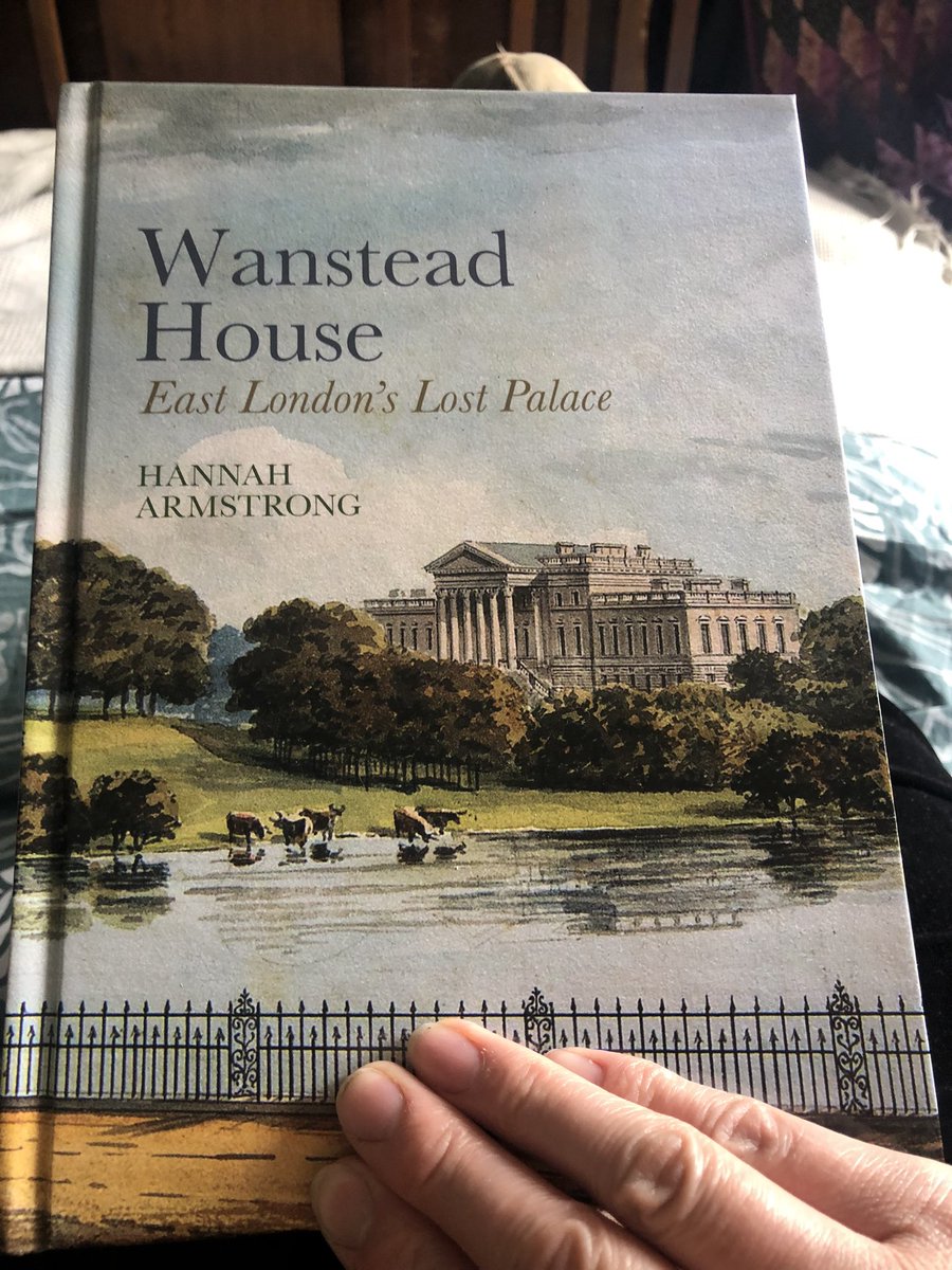 lucigosling's tweet photo. I’m taking today off sick as very under the weather, but this, by @hc_armstrong from @LivUniPress &amp; @HistoricEngland arrived today to cheer me. A quick skim read has revealed it’s excellent &amp; forensically researched. A brilliant companion to my daily dog walks in #wansteadpark https://t.co/YXW6lRWorQ