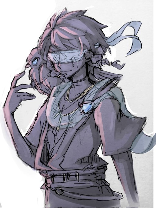 汚ったないけどイライ君最高にかっこいいって落書き
 #第五人格イラスト 