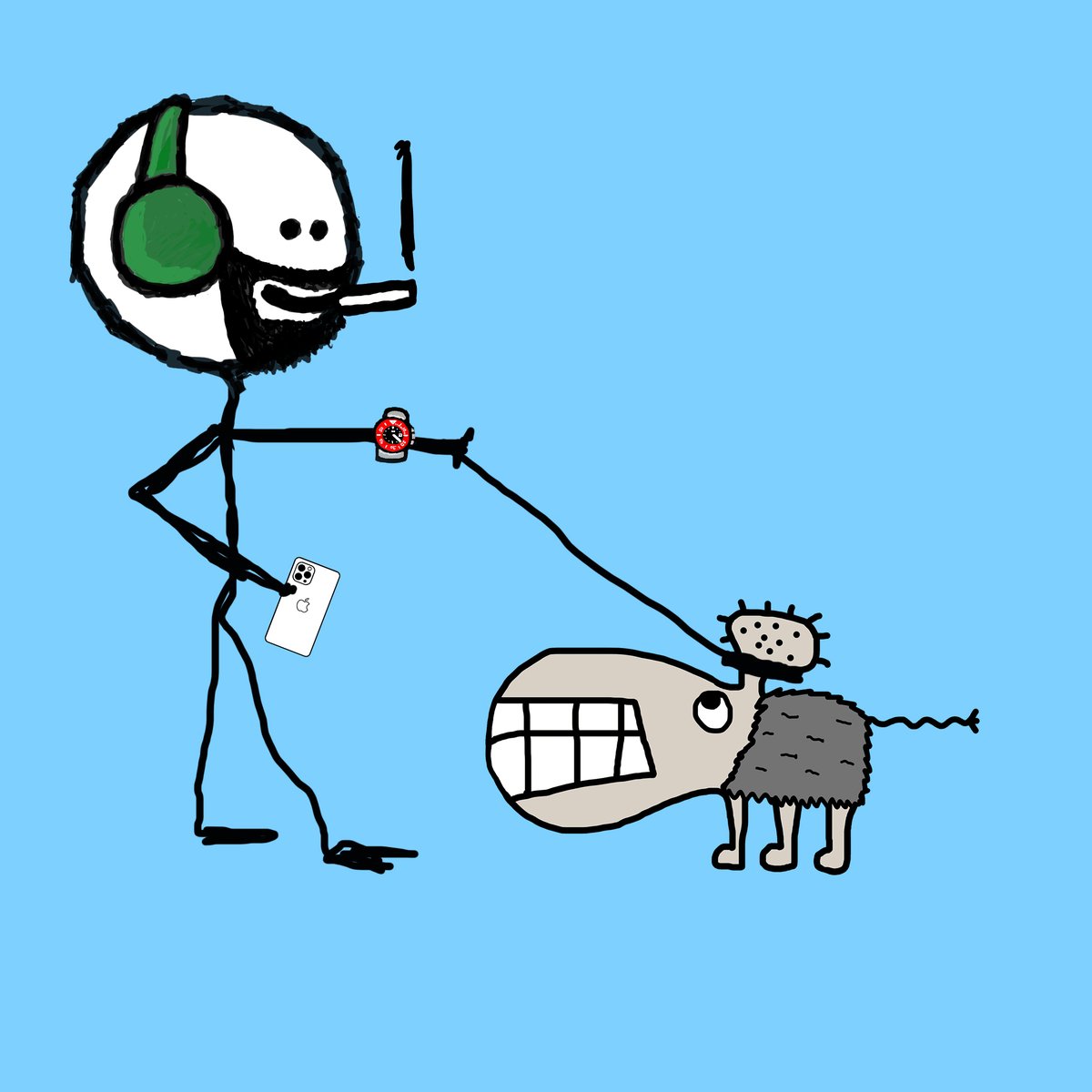 Sometimes it’s okay to get up in front of a computer and have to take a walk, right <a href="/sartoshi_nft/">@sartoshi_nft</a>  ? My dogs also enjoy a short walk. If you feel like it, help us and do more walks together😀✌️ #shelter #adopt #dog #help #mfers <a href="/looser_dogs/">Looser Dogs Nft</a>