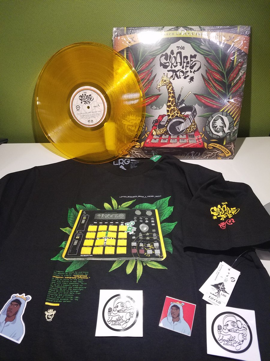 jubei208's tweet photo. THANK YOU @th3oryhazit &amp; @LRGClothing 

"THE GIRAFFE TAPE"

#THEORYHAZIT #LRG #LRGCLOTHING #THEGIRAFFETAPE #VINYL #TSHIRT #SCRIBBLINGIDIOTS #LIGHTHEADED #EMCEE #DJ #PRODUCER #FILMDIRECTOR #PORTLAND #OREGON #CINCINNATI #OHIO #WINCHESTER #KENTUCKY #HIPHOP #WIKIHHDG https://t.co/rSERrJ88c2