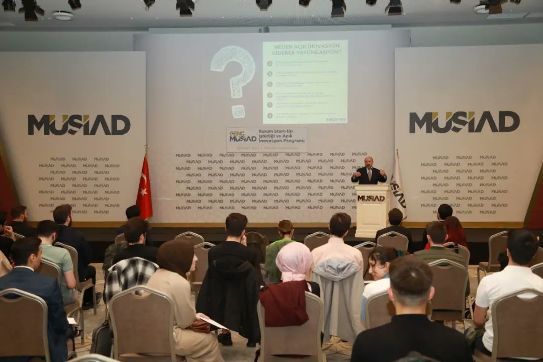 gencmusiad's tweet photo. Binovative YK Başkanı Murat Peksavaş bey ile Kurum Start-Up İş Birliği ve Açık İnovasyon konulu programımızı tamamladık.

Girişimcilik ve start-up kültürü hakkında önemli ve ufuk açıcı programımıza katılan herkese teşekkür ederiz.

#GençMÜSİAD #MÜSİAD https://t.co/6uvCpkRZvw