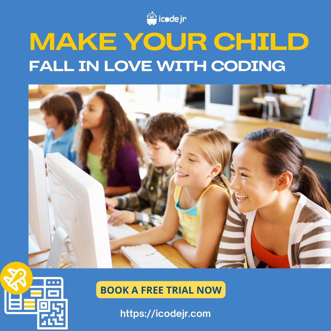 icodejr's tweet image. Make Your Child Fall In Love With Coding
icodejr.com
#icodejunior #codingschool #codinginstructor #codinginstructorforchildren #codingskills #learncoding #codingislife #codingisfun #programming #learntocode #codingforbeginners #kidswhocode #codingforkids #codingclass