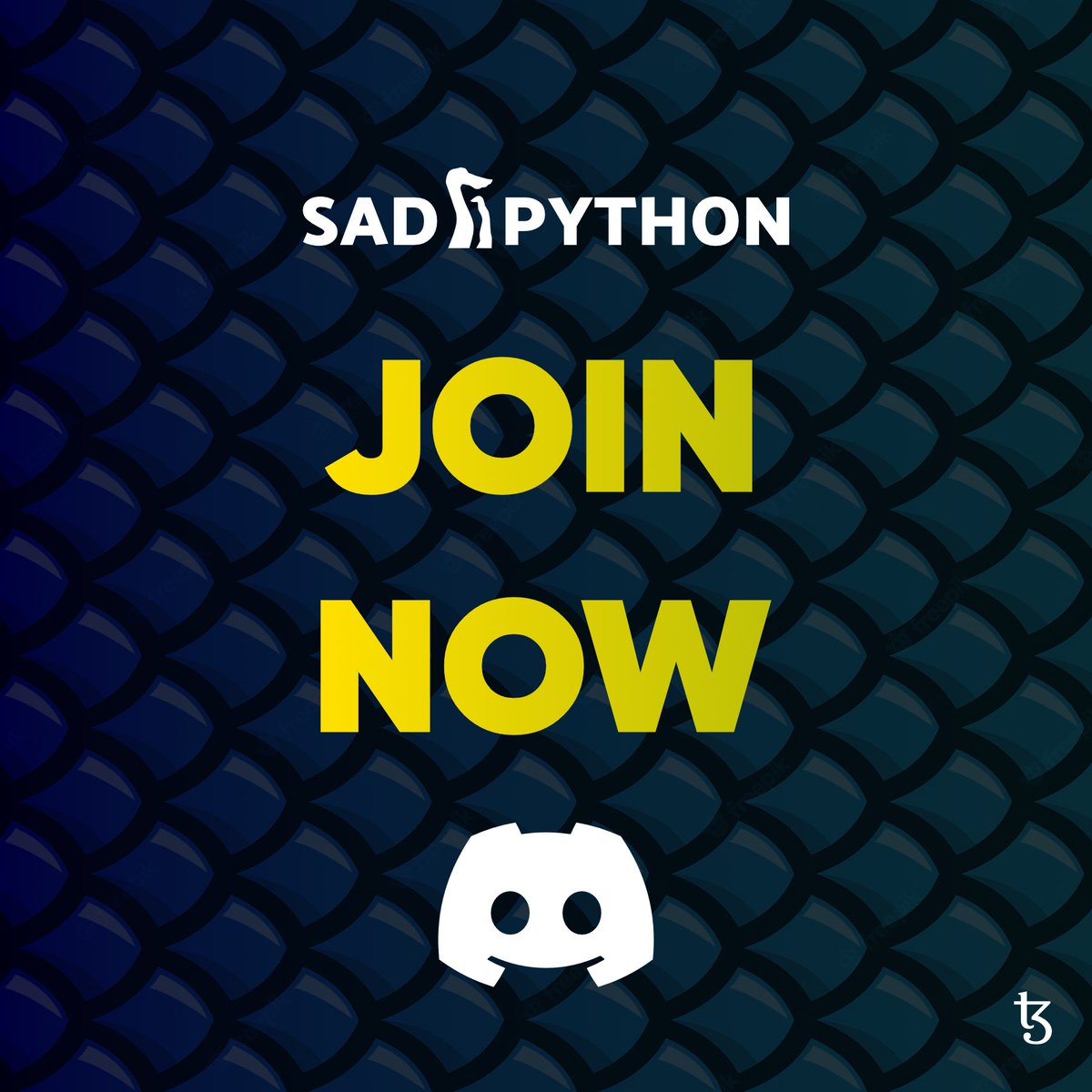 Hiss-hiss fam. We have a great news! 

🐍 Join our fresh discord server now (during the next 7 days) and get the “PYTHON OG” role, which is eligible for the WL 🔥

discord.gg/Kyt9fba8Pd

Art is almost finished and we can't wait to share some sneak peaks

#nft #nftcommunity #xtz