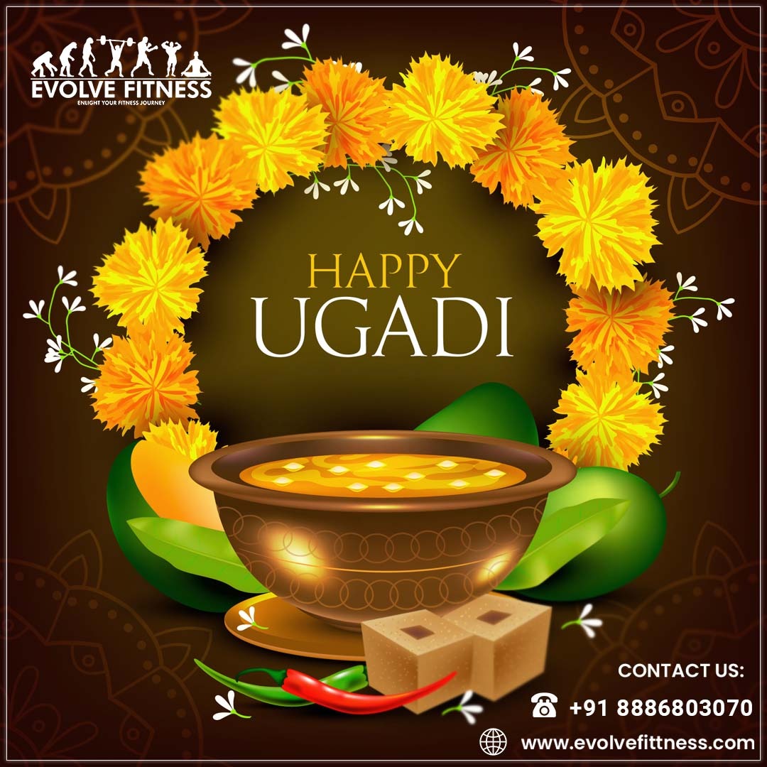 evolvefitnestpt's tweet photo. Lets welcome Ugadi with great hope, eagerness &amp; anticipation.Let us look forward to a plentiful of joy, satisfaction, peace &amp; prosperity. Happy Ugadi 2022! 
#evolvefitness #happyugadi #ugadi2022 #ugadispecial #wishing #festivemood #festival #newyear #ugadicelebration #traditional https://t.co/GEhb0dbEK3