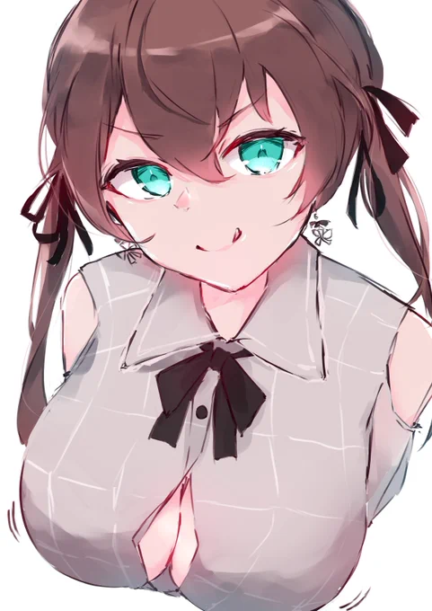 巨(嘘)乳...ボイ~ン
 #祭絵 #エイプリルフール 