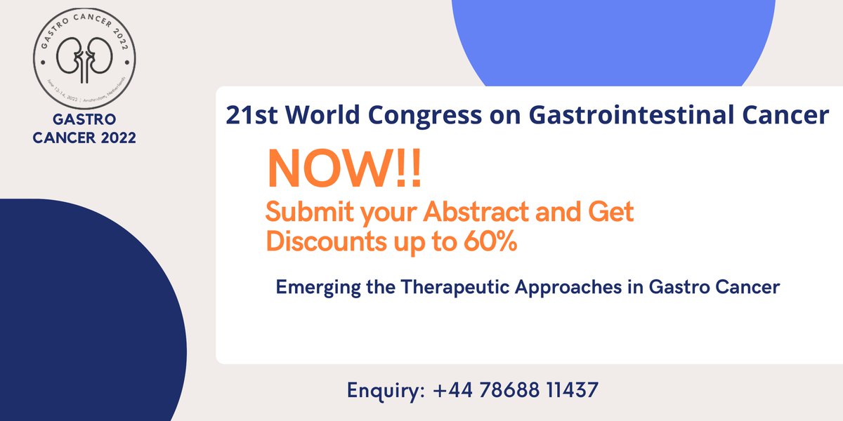 📢NOW! submit your abstract. Don't miss the bus. Eagerly waiting for some great talks and experience. #drugdiscovery #Mステ #Gastroenterology